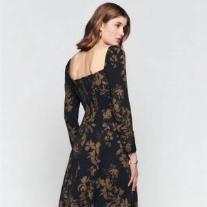 Sigmund Dress in Night Garden